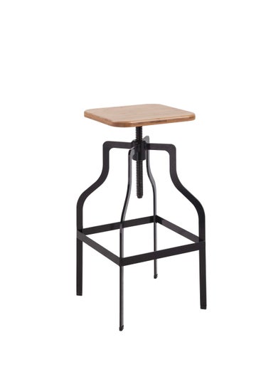 LPD Furniture Shoreditch Bar Stool Black (606x400x410mm)