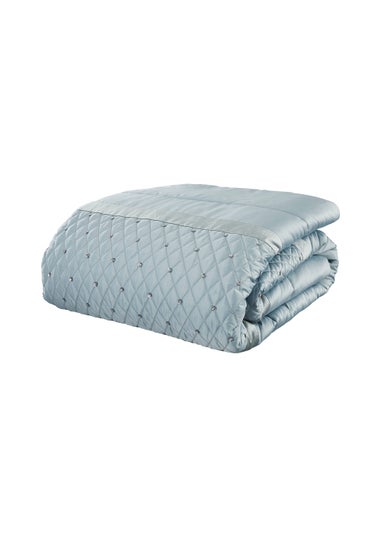 Catherine Lansfield Sequin Cluster Quilted Bedspread
