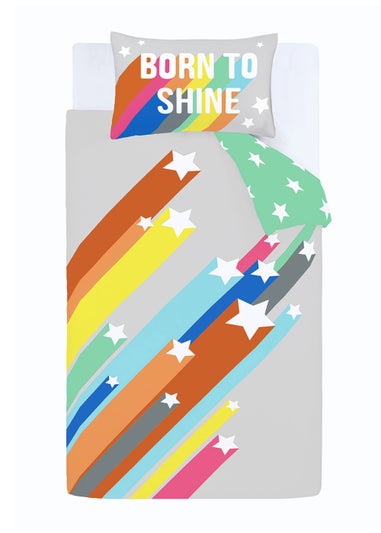 Born To Born To Shine Organic Cotton Reversible Duvet Cover