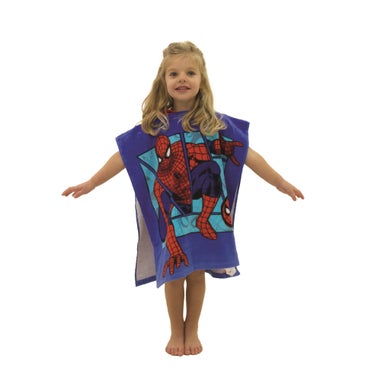 Spiderman Amazing Power Hooded Beach Towel Poncho