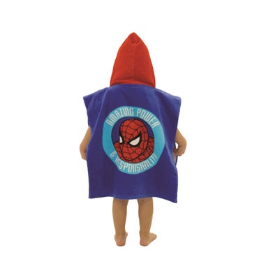 Spiderman Amazing Power Hooded Beach Towel Poncho