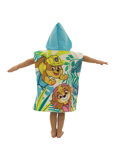 Paw Patrol Jungle Hooded Beach Towel Poncho