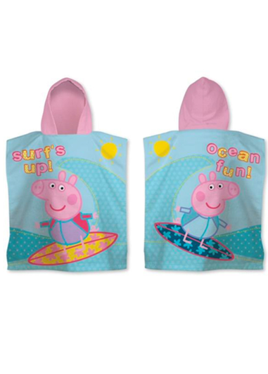 Peppa Pig Diving Hooded Beach Towel Poncho