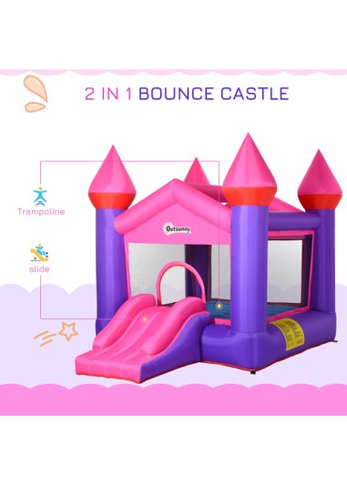 Outsunny Inflatable House Bouncy Castle (255cm x 330cm x 220cm)