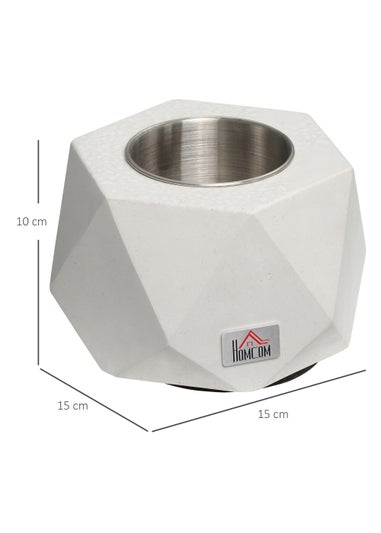 HOMCOM Tabletop Firepit Bowl (10cm x 15cm x 15cm)