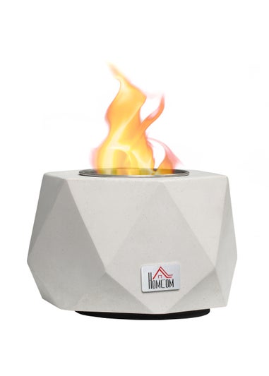 HOMCOM Tabletop Firepit Bowl (10cm x 15cm x 15cm)