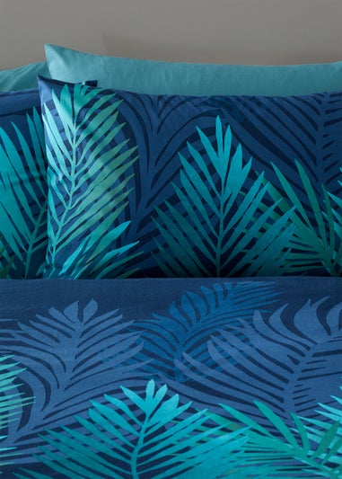 Catherine Lansfield Tropical Palm Reversible Duvet Cover