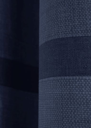 Catherine Lansfield Melville Woven Texture Eyelet Curtains