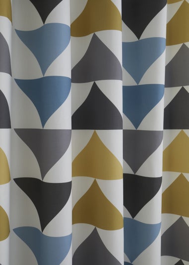 Fusion Brodrick Pair of Eyelet Curtains