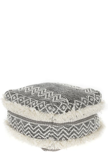 KAIKOO Fringe Pouffe