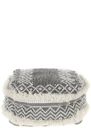 KAIKOO Fringe Pouffe