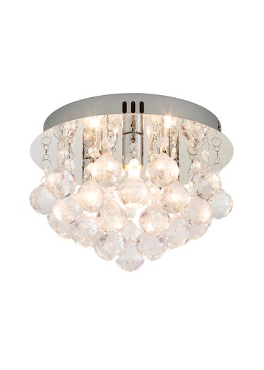 Inlight Saxby Flush Ceiling Light (16cm x 25cm)