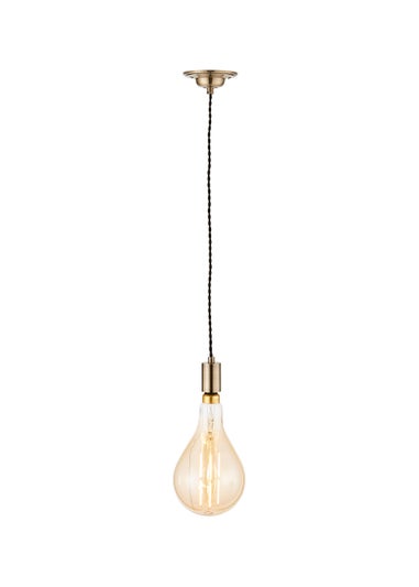 Inlight Pendant Light with Oversized Bulb (130cm x 17cm x 17cm)