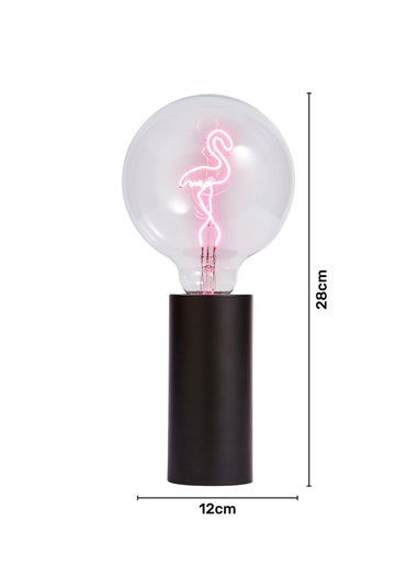 Inlight Flamingo Bulb Lamp (26cm x 13cm x 13cm)