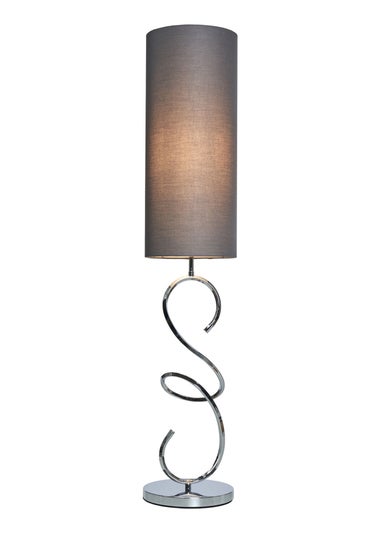 Inlight Sculpted Spiral Floor Lamp (125cm x 25cm x 25cm)