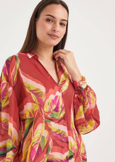 Et Vous Multicoloured Floral Blouse