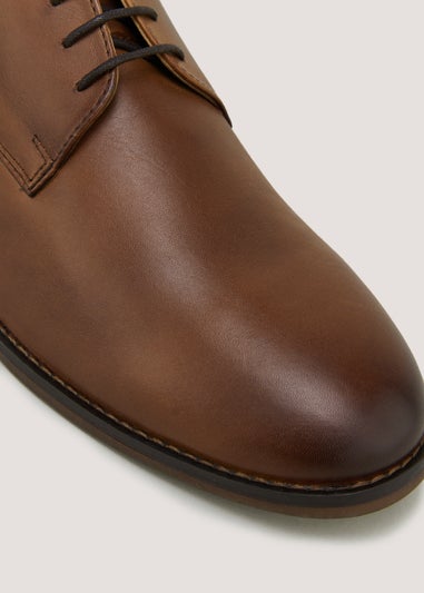 Tan Derby Shoes