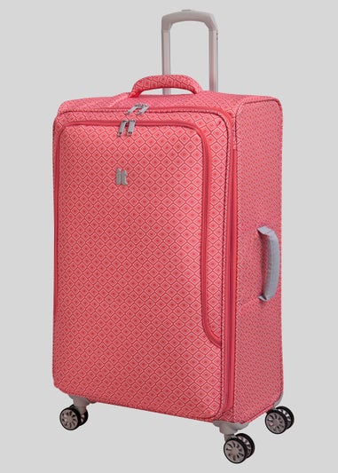 IT Luggage Trulite Coral Geo Suitcase