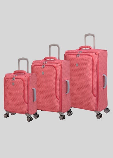 IT Luggage Trulite Coral Geo Suitcase