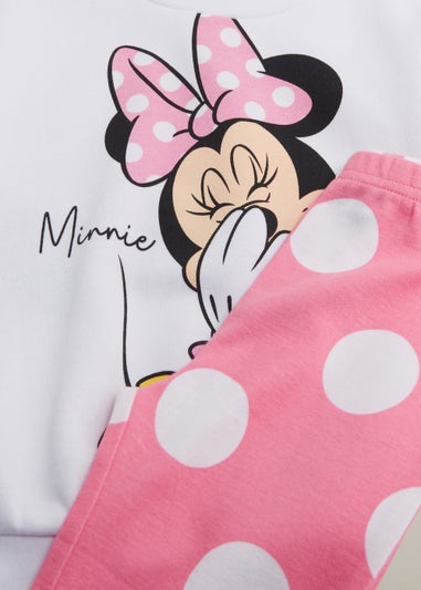 Disney Minnie Mouse Pink Leggings, Kids