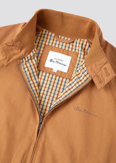 Ben Sherman Brown Harrington Jacket