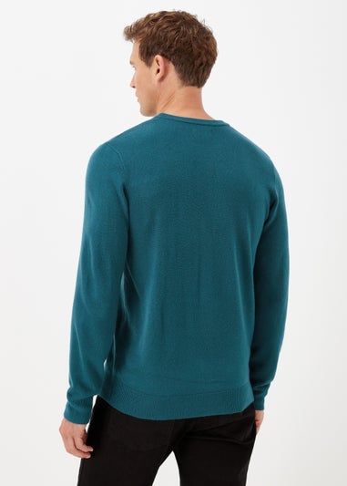 Blue Soft Touch Crewneck Jumper