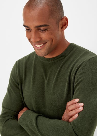 Green Soft Touch Crewneck Jumper