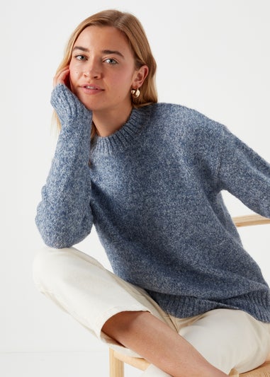 Blue Twist Jumper