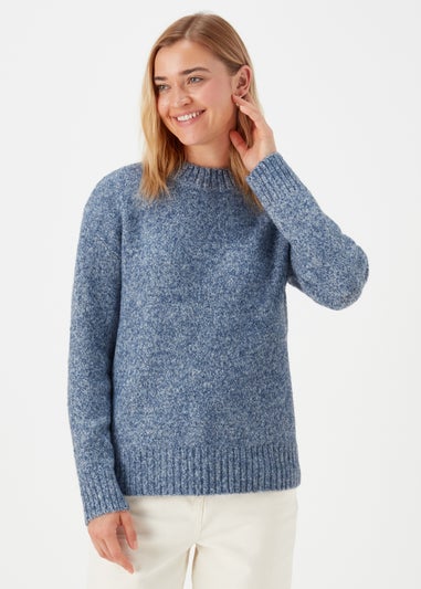 Blue Twist Jumper