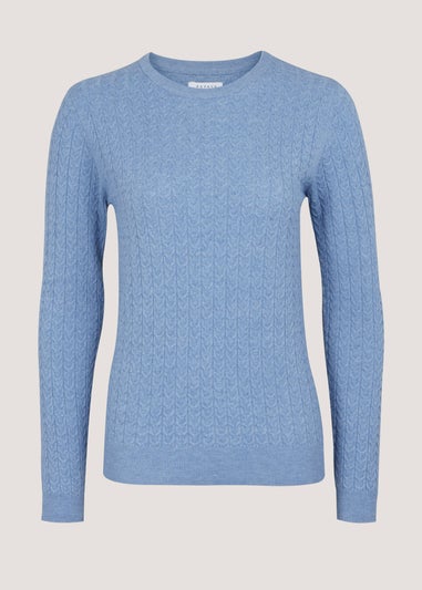 Blue Baby Cable Jumper