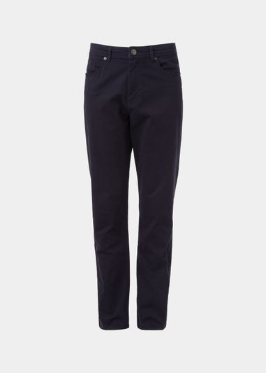 Lincoln Navy 5 Pocket Trousers