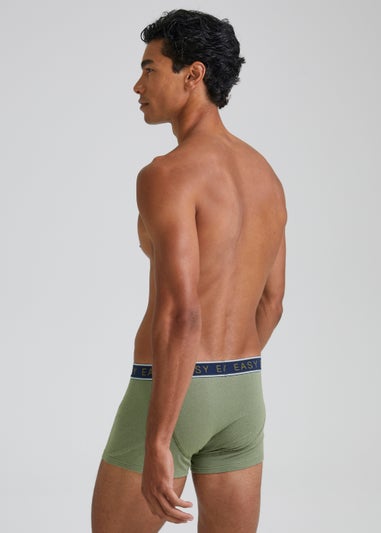 3 Pack Green Plain & Print Hipsters