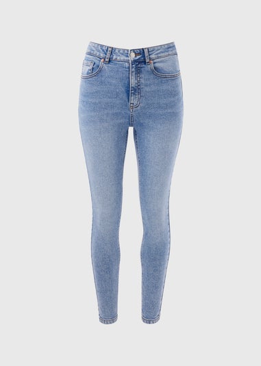 April Mid Wash Skinny Jeans