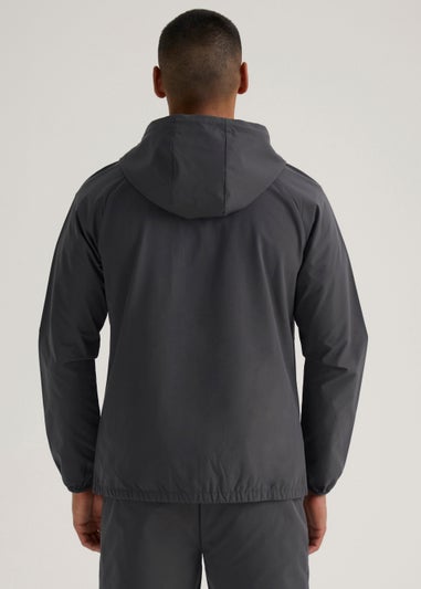 US Athletic Grey Woven Zip Up Jacket