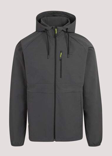 US Athletic Grey Woven Zip Up Jacket