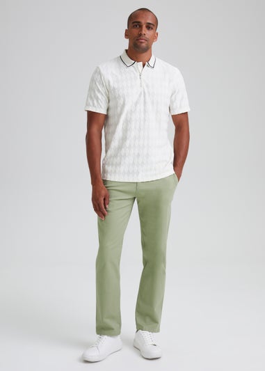 Sage Straight Fit Stretch Chinos