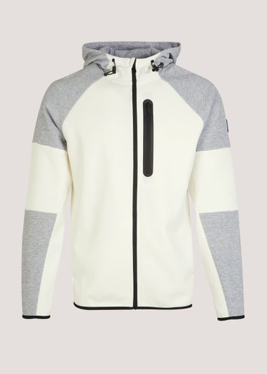 US Athletic Cream Zip Hoodie