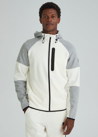 US Athletic Cream Zip Hoodie