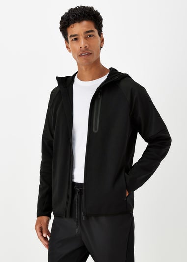 US Athletic Black Zip Up Hoodie