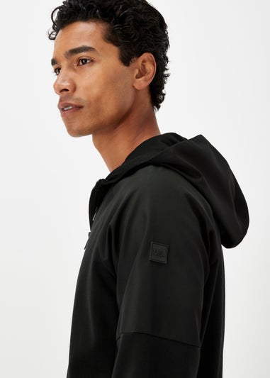 US Athletic Black Zip Up Hoodie