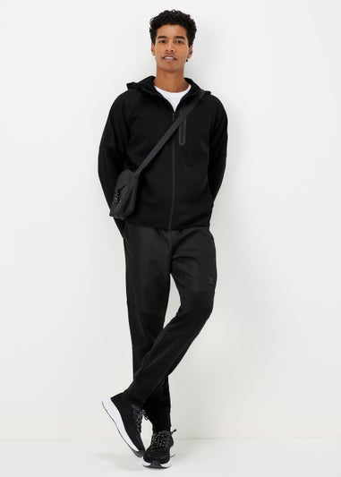 US Athletic Black Zip Up Hoodie