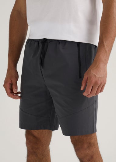 US Athletic Grey Woven Shorts