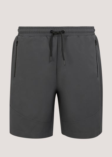 US Athletic Grey Woven Shorts