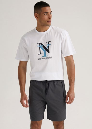 US Athletic Grey Woven Shorts