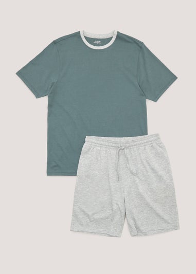 Teal Short Pyjama Set