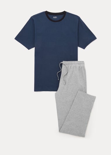 Navy & Grey Pyjama Set