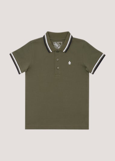 Boys Khaki Polo Shirt (4-13yrs)