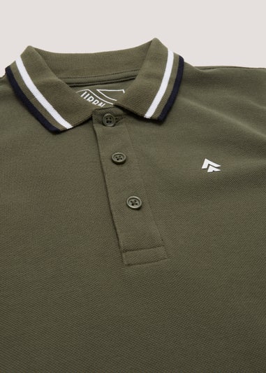 Boys Khaki Polo Shirt (4-13yrs)