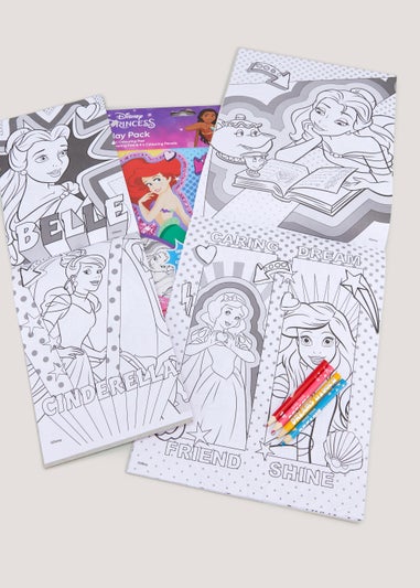 Disney Princess Colouring Play Pack