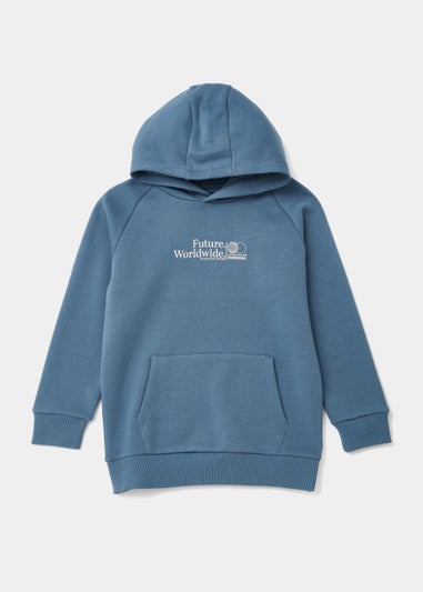 Boys Blue Future Worldwide Hoodie (4-13yrs)